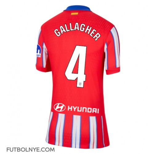 Camiseta Atletico Madrid Conor Gallagher #4 Primera Equipación para mujer 2024-25 manga corta